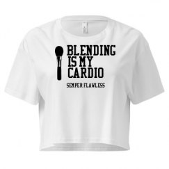 Ladies Festival Cali Crop Top Tee