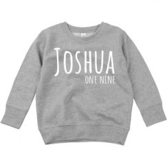 Toddler Crewneck Basic Promo Sweatshirt