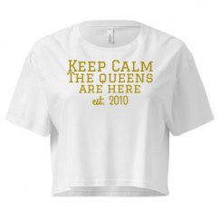 Ladies Festival Cali Crop Top Tee