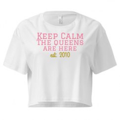 Ladies Festival Cali Crop Top Tee