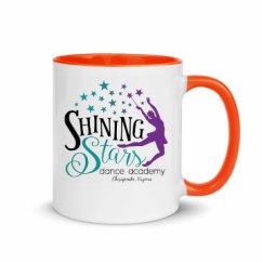 11oz Ceramic Mug with Color Inside