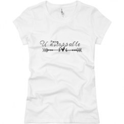 Ladies Slim Fit Basic Promo Jersey Tee