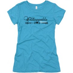 Ladies Slim Fit Super Soft Triblend Tee