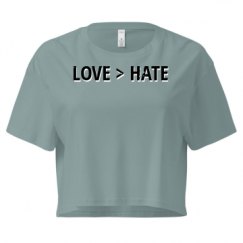 Ladies Festival Cali Crop Top Tee