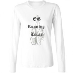 Ladies Relaxed Fit Basic Long Sleeve Tee