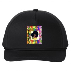 SMACKIN' LOGO ROPE HAT (BLACK/BLACK)