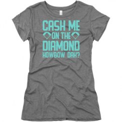 Ladies Slim Fit Super Soft Triblend Tee