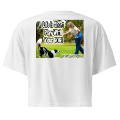 Ladies Festival Cali Crop Top Tee