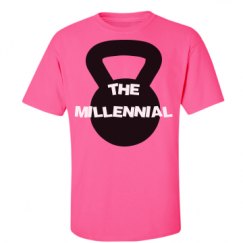Unisex Ultra Cotton Safety Neon Crewneck Tee