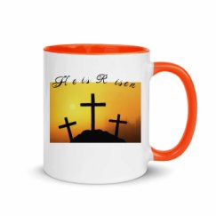 11oz Ceramic Mug with Color Inside