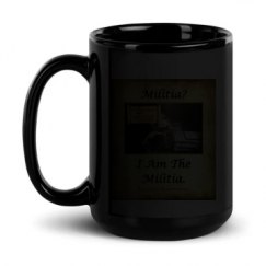 15oz Black Glossy Mug