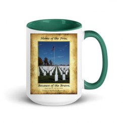 15oz Ceramic Mug with Color Inside