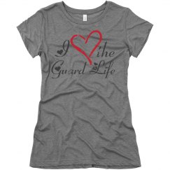 I Heart the Guard Life (Vintage Heart & Heart Script)