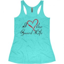 Ladies Slim Fit Super Soft Racerback Triblend Tank