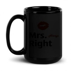 15oz Black Glossy Mug