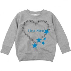 Toddler Crewneck Basic Promo Sweatshirt