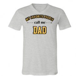 Unisex V-Neck Jersey Tee