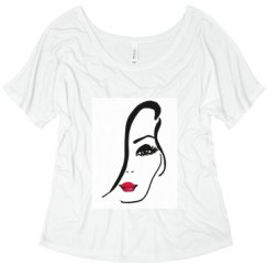 Ladies Flowy Slouchy Tee