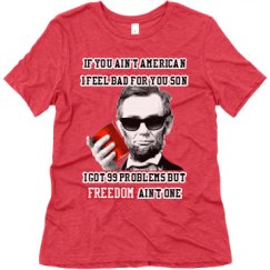 Ladies Relaxed Fit Super Soft Triblend Tee