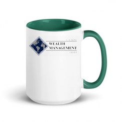 15oz Ceramic Mug with Color Inside