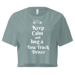 Ladies Festival Cali Crop Top Tee