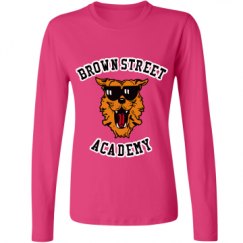 Ladies Relaxed Fit Basic Long Sleeve Tee