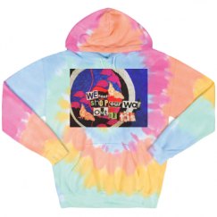 Unisex Tie-Dye Fleece Hoodie