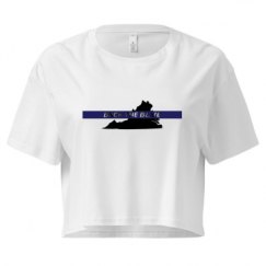 Ladies Festival Cali Crop Top Tee