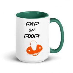 15oz Ceramic Mug with Color Inside