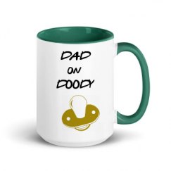 15oz Ceramic Mug with Color Inside