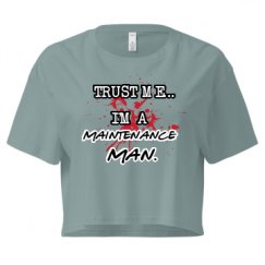 Ladies Festival Cali Crop Top Tee