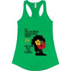 Ladies Slim Fit Racerback Tank Top