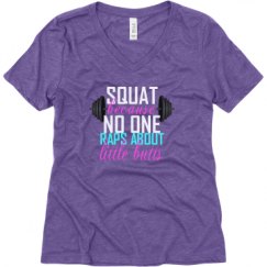 Ladies Relaxed Fit Super Soft Triblend V-Neck Tee