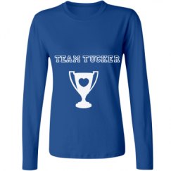 Ladies Relaxed Fit Basic Long Sleeve Tee