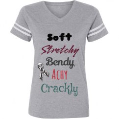 Ladies Relaxed Fit Vintage Sports Tee