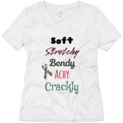 Ladies Relaxed Fit V-Neck Tee