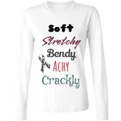 Ladies Relaxed Fit Basic Long Sleeve Tee