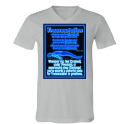 Unisex V-Neck Jersey Tee