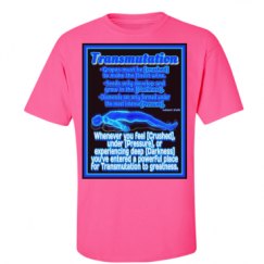 Unisex Ultra Cotton Safety Neon Crewneck Tee