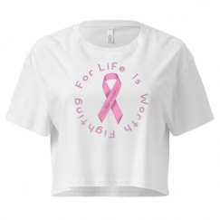 Ladies Festival Cali Crop Top Tee