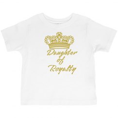 Daughter of Royalty Tee (youth) White