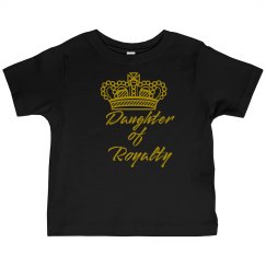 Daughter of Royalty Tee (youth) Black