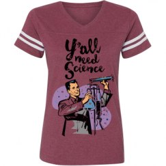 Ladies Relaxed Fit Vintage Sports Tee