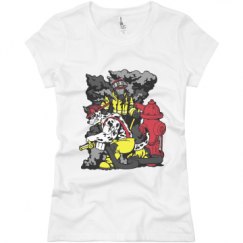 Ladies Slim Fit Basic Promo Jersey Tee