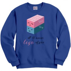 Unisex Film and Foil Crewneck Sweatshirt