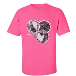 Unisex Ultra Cotton Safety Neon Crewneck Tee