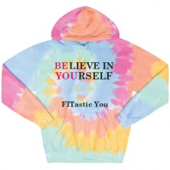 Unisex Tie-Dye Fleece Hoodie