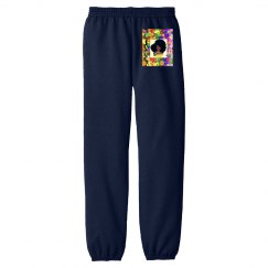 SMACKIN' YOUTH SWEATS (NAVY BLUE)