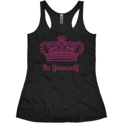Ladies Slim Fit Super Soft Racerback Triblend Tank