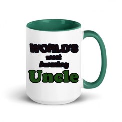 15oz Ceramic Mug with Color Inside